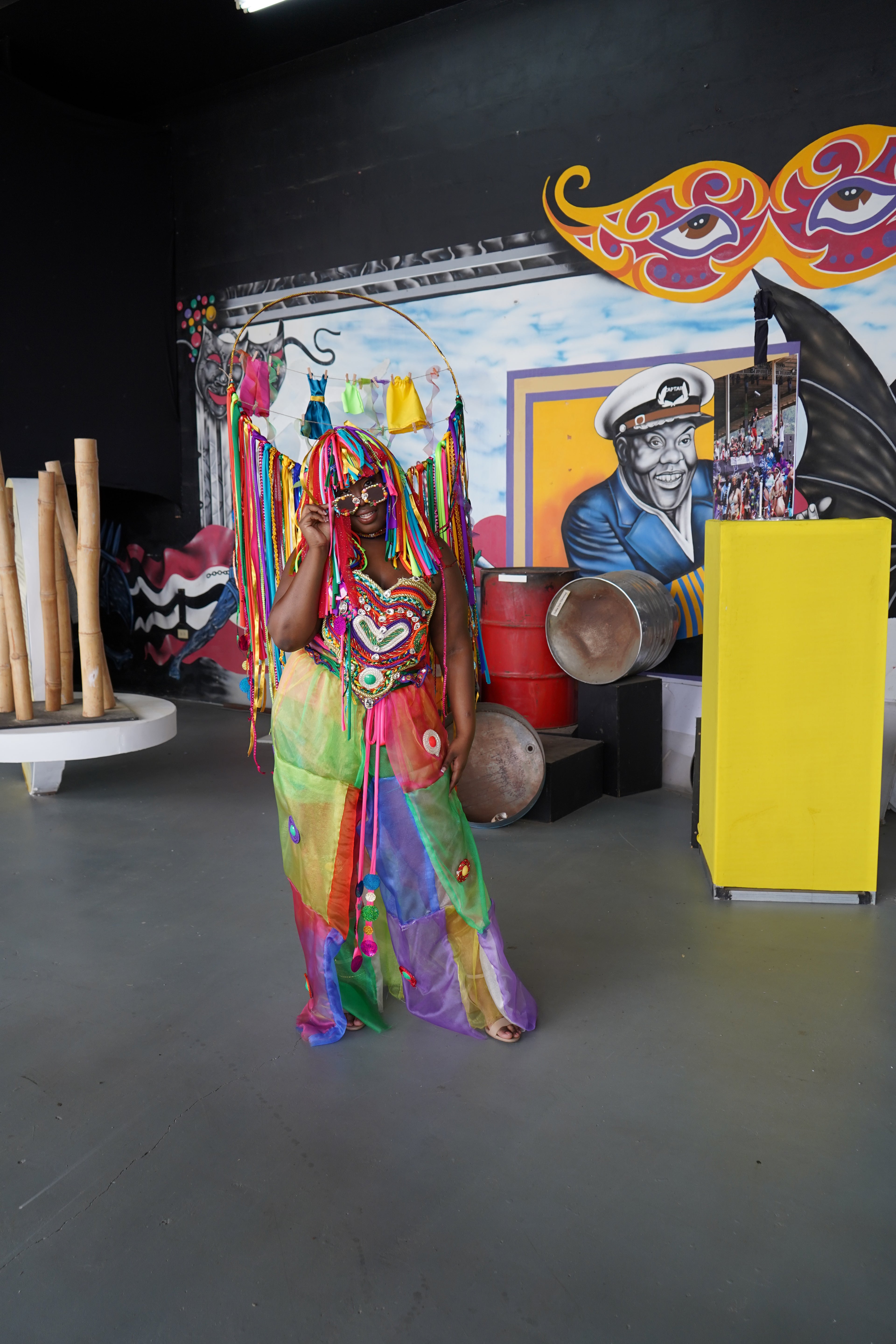 Pierrot Inspired Wig/Headpiece by Naomi Lynch